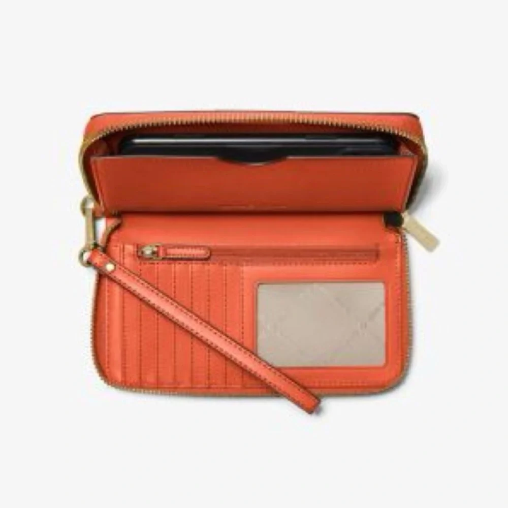 MICHAEL KORS Large Woven Smartphone Wristlet - Picture 2 of 2